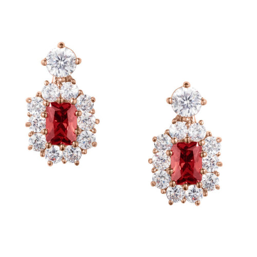 Daniel Steiger Regal Rosa Earrings