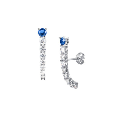 Daniel Steiger Bon Bon Royal Blue Earrings