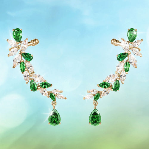 Daniel Steiger Evergreen Dream Climber Earrings