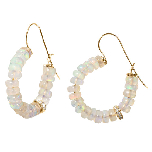 Daniel Steiger Ritz Opal Hoop Earrings