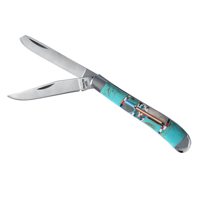 Daniel Steiger Turquoise Folding Knife