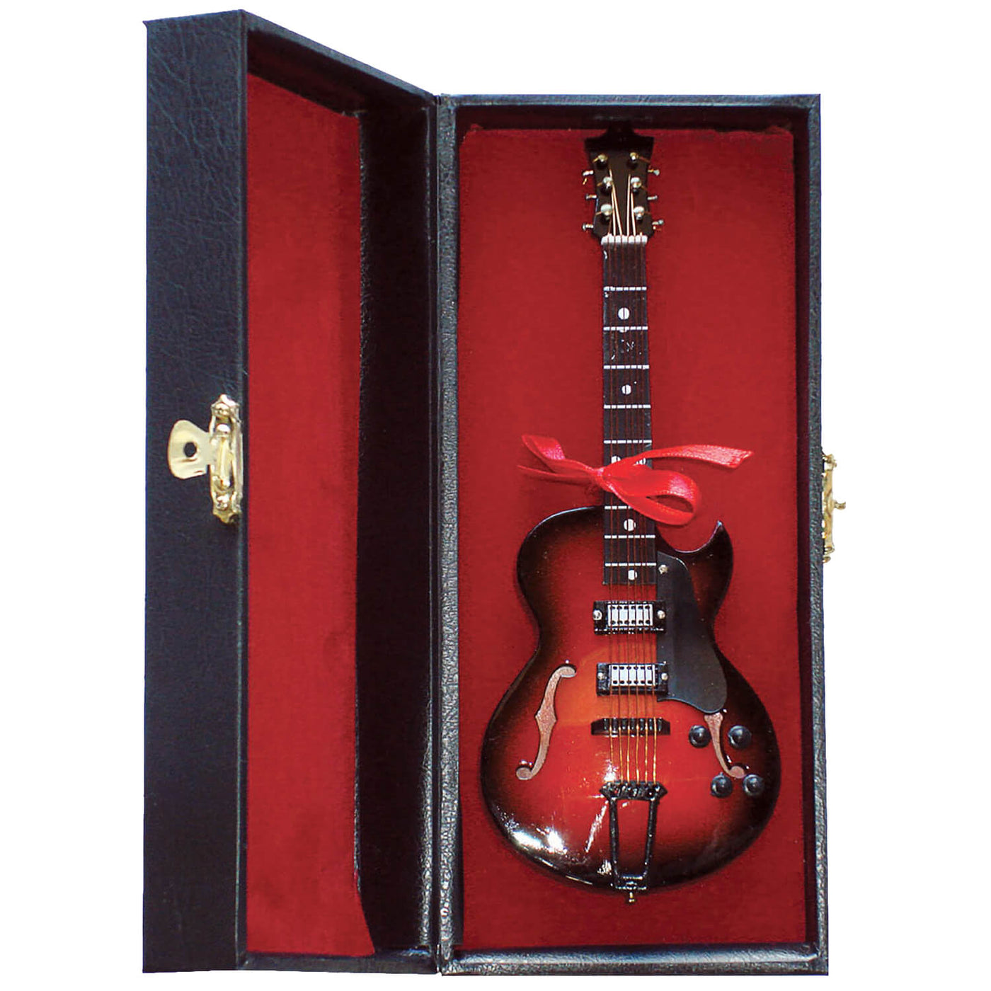 Daniel Steiger Miniature Guitar Brown Model