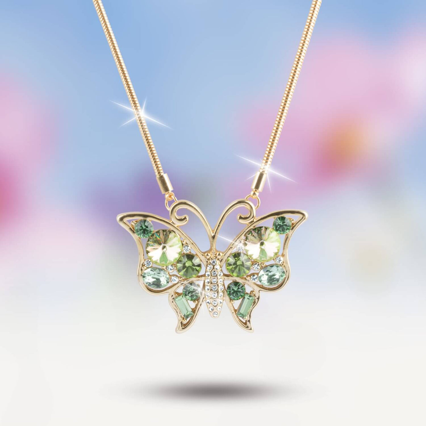 Daniel Steiger Flutterby Butterfly Necklace