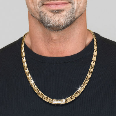 Daniel Steiger Golden Connection Men's Necklace