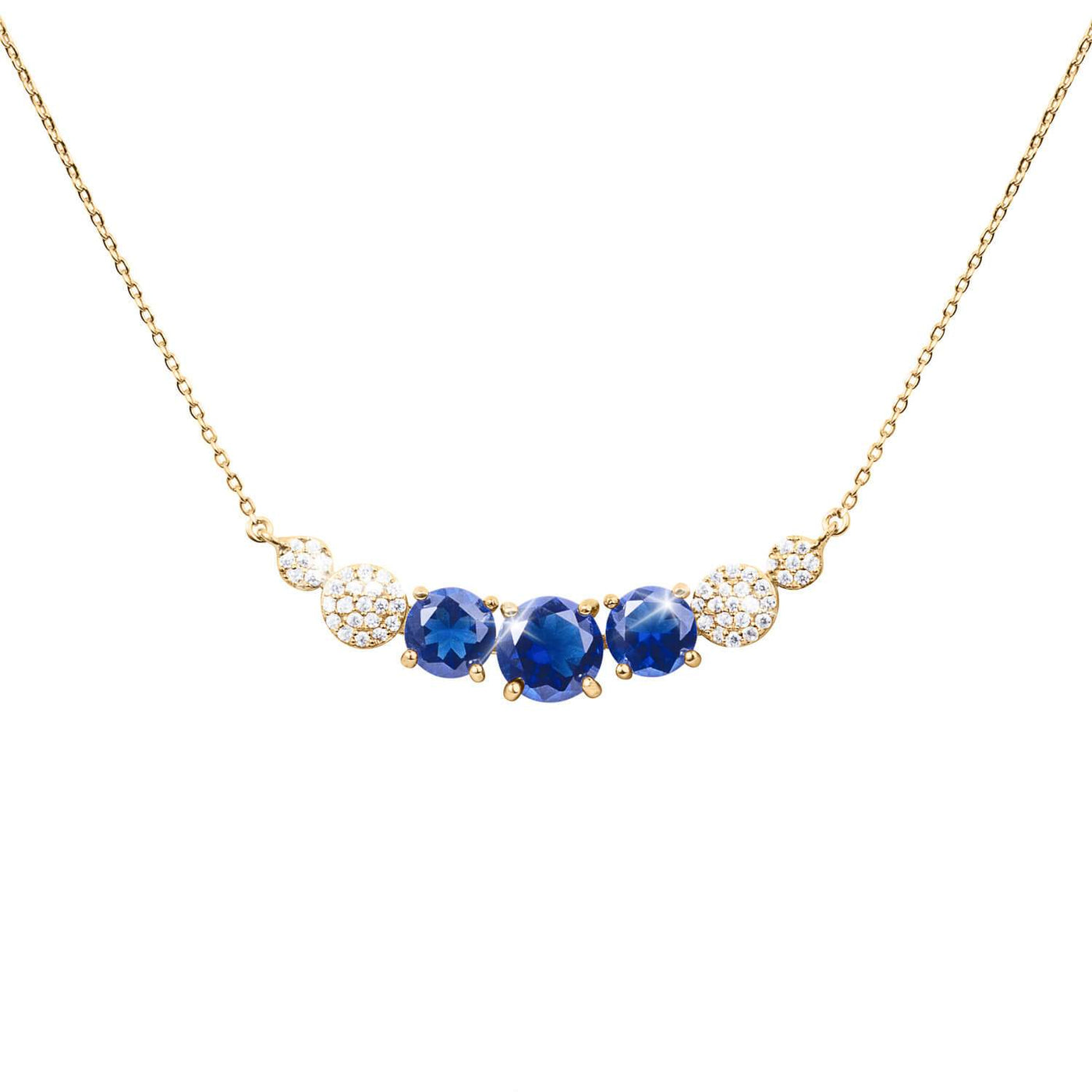 Daniel Steiger Candy Regal Blue Necklace