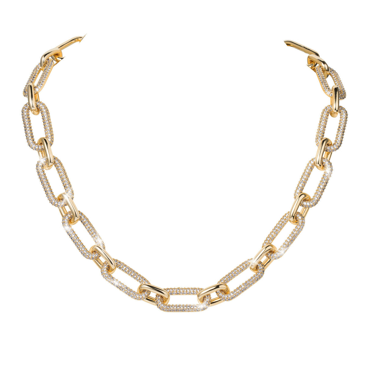 Daniel Steiger Signature Paperclip Necklace