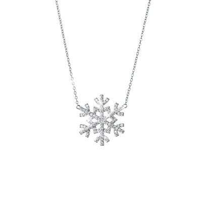 Daniel Steiger Twilight Snowflake Necklace