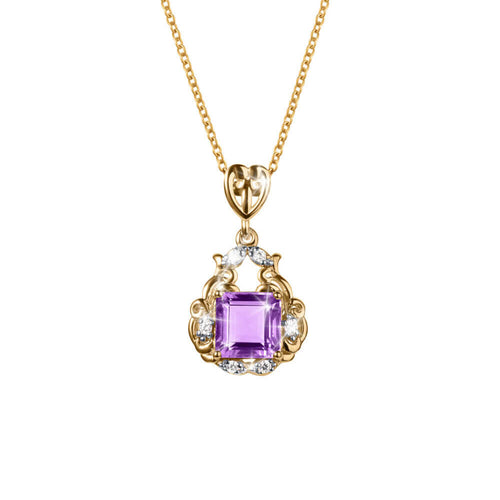 Daniel Steiger Amethyst Orchard Pendant