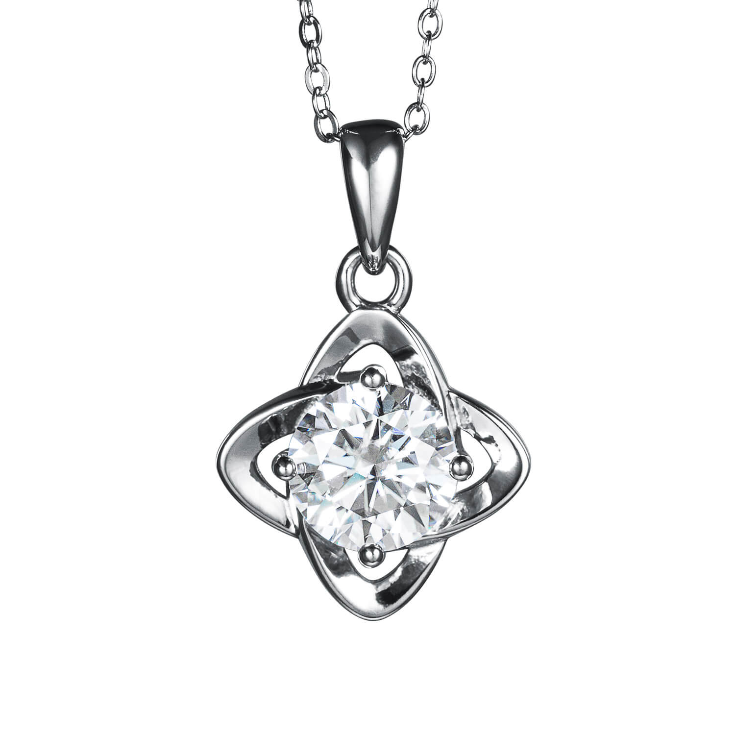 Daniel Steiger Moissanite Star Pendant