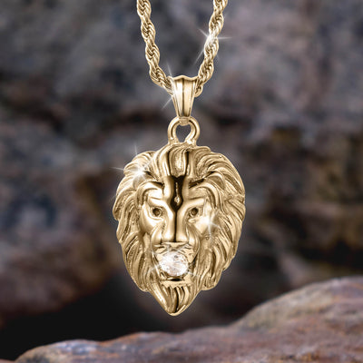 Daniel Steiger Ferocious Lion Men's Pendant