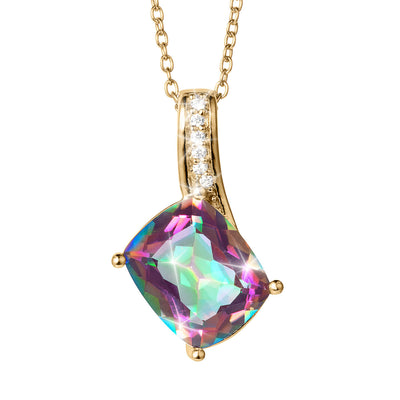 Daniel Steiger Rainbow Mystic Quartz Pendant