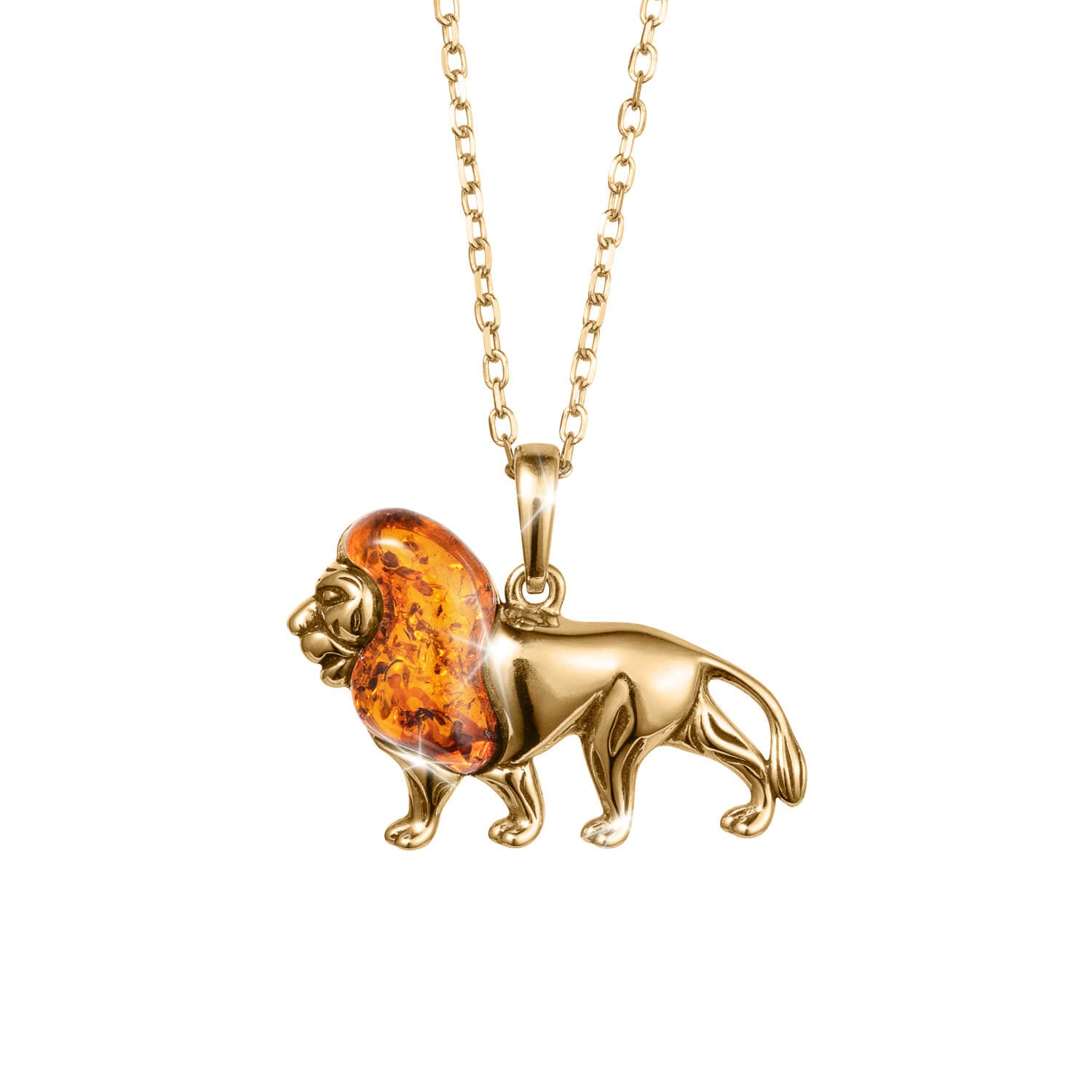 Daniel Steiger Simba Baltic Amber Pendant