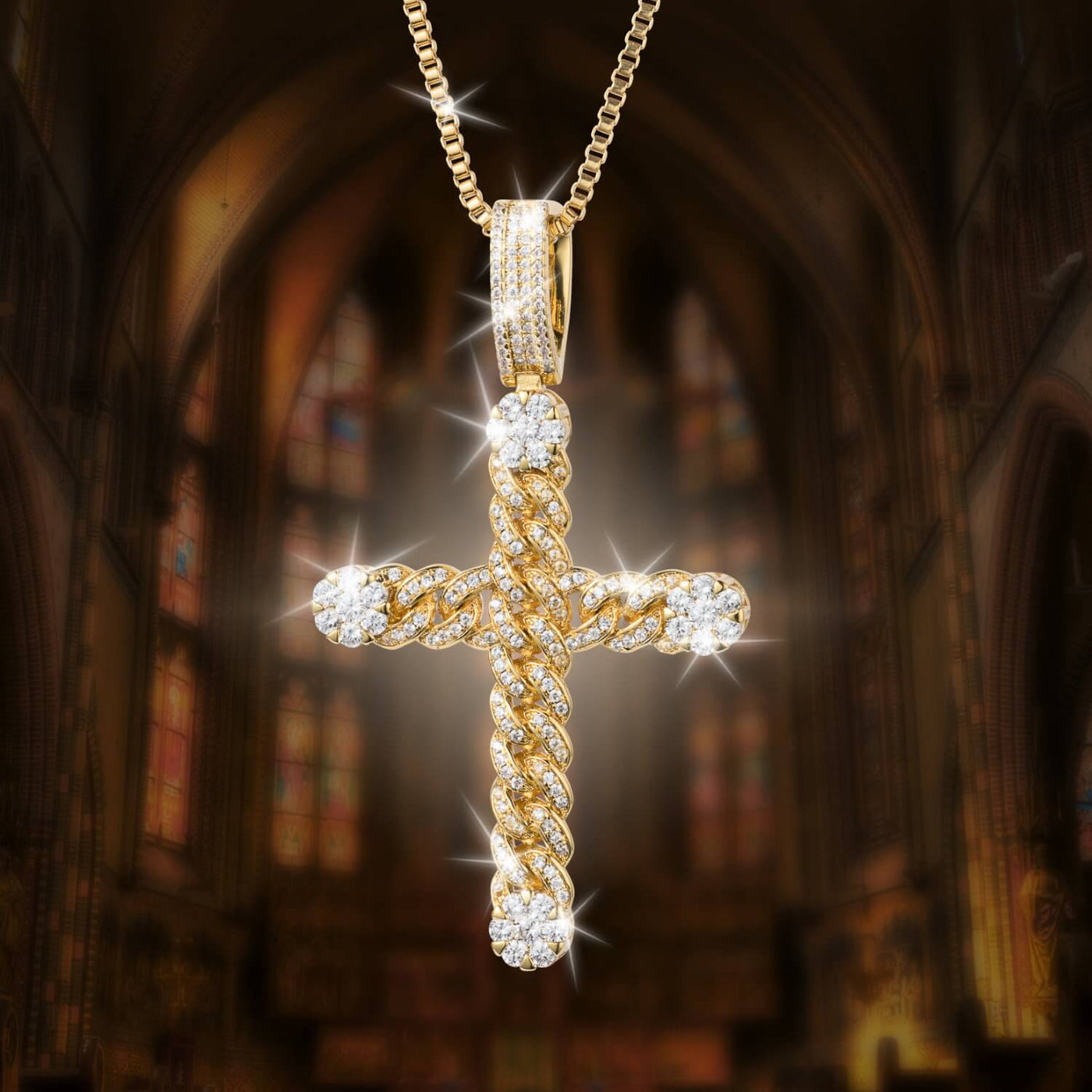 Daniel Steiger Sacred Golden Cross