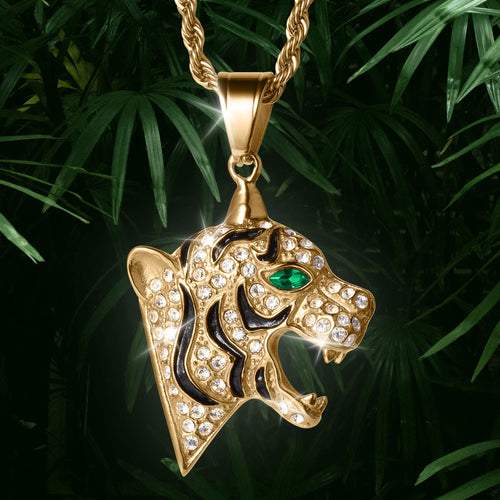 Daniel Steiger Tiger Jungle Pendant