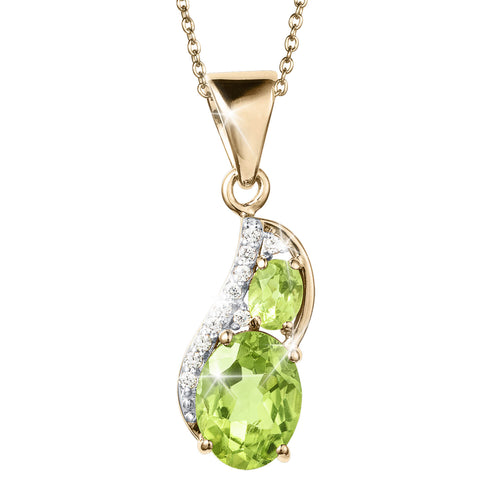 Daniel Steiger Dewdrop Peridot Pendant