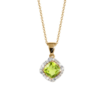 Daniel Steiger Peridot Aura Pendant