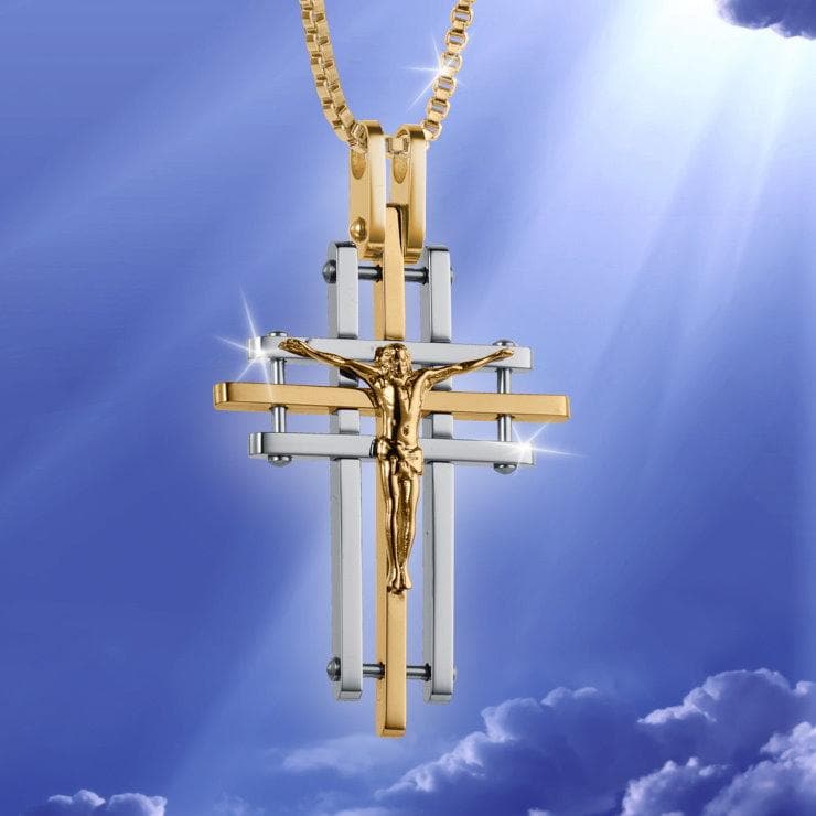 Daniel Steiger Uplifting Crucifix Pendant