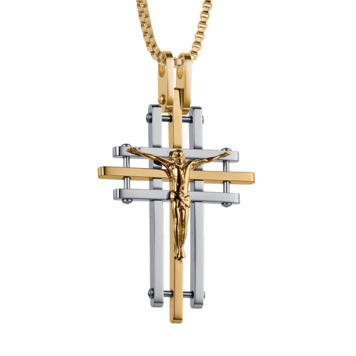 Daniel Steiger Uplifting Crucifix Pendant