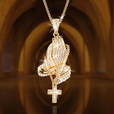 Daniel Steiger Praying Rosary Pendant