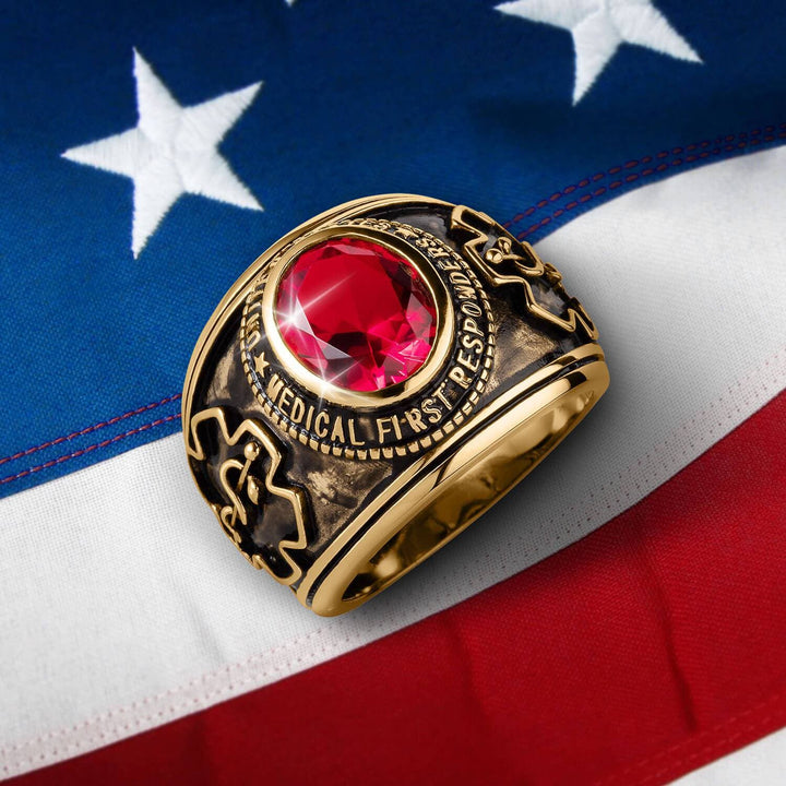 First Responder Rings Medical First Responders Ring | Timepieces International