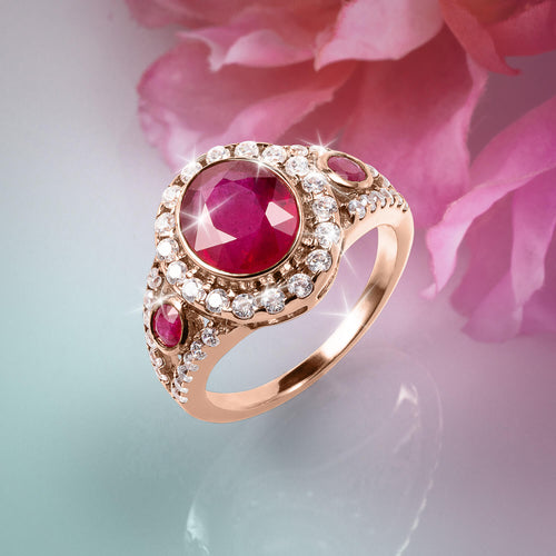 Daniel Steiger Inflamed Ruby Ladies RIng