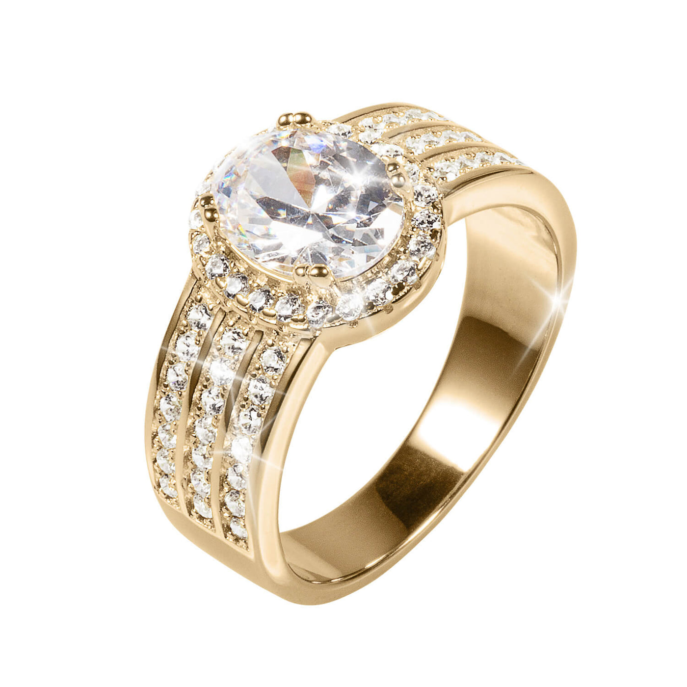 Daniel Steiger Golden Aura Ladies Ring
