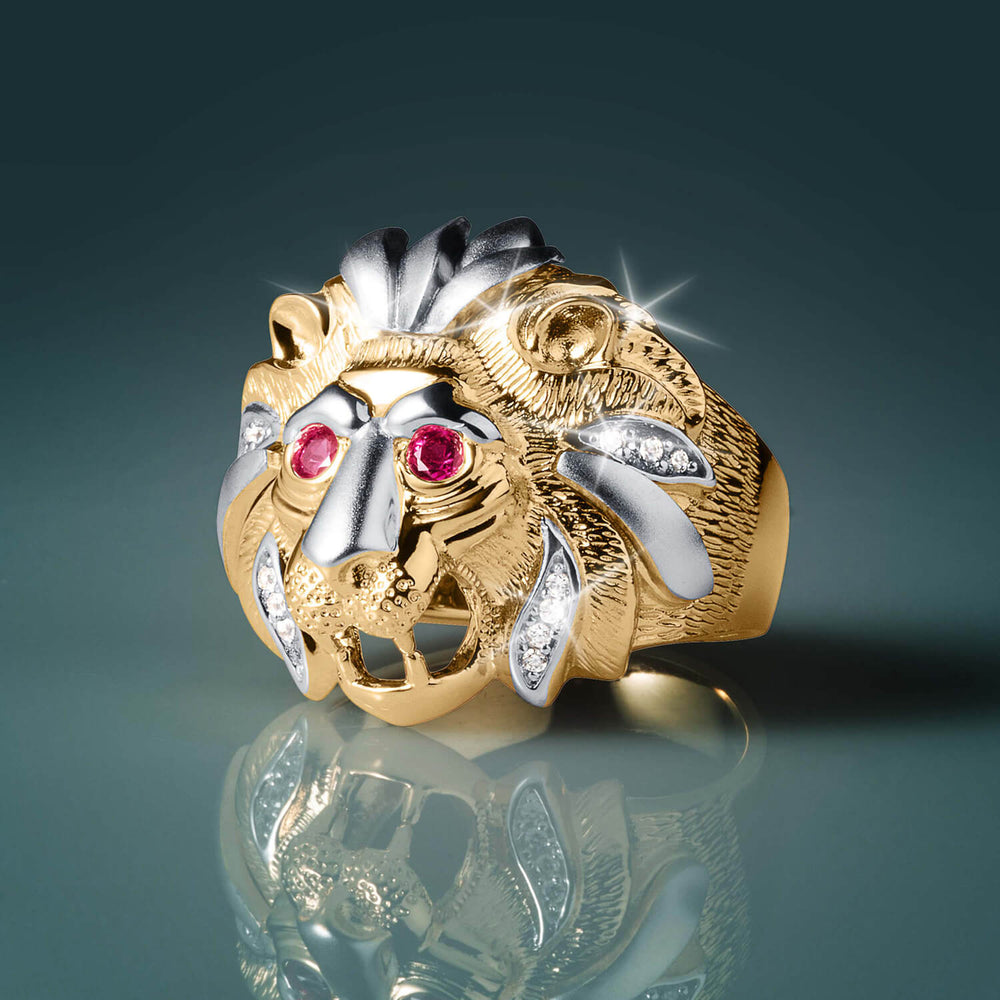 King Of The Jungle Men's Ring
