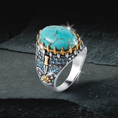 Daniel Steiger Legacy Turquoise Men's Ring