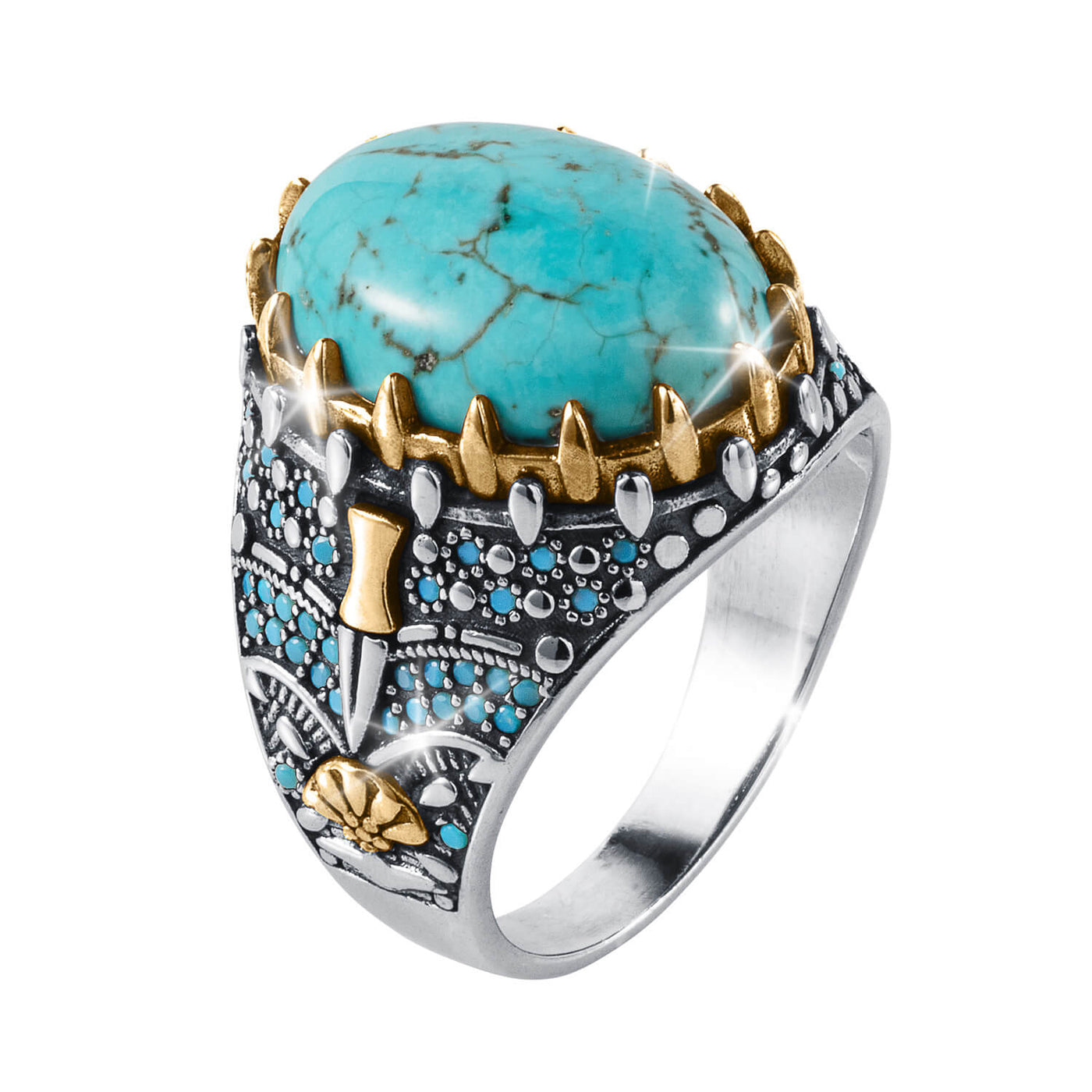 Daniel Steiger Legacy Turquoise Men's Ring