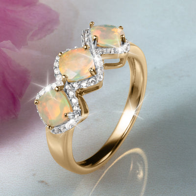Daniel Steiger Celestial Opal Ladies Ring