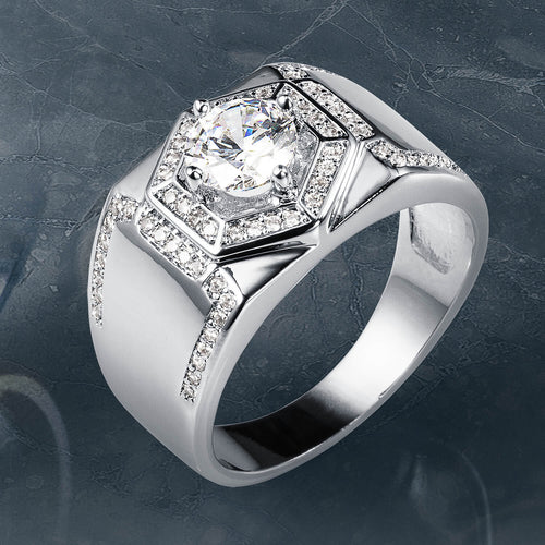 Daniel Steiger Refined Legacy Rhodium Ring