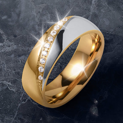 Duet Diamond Men's Ring