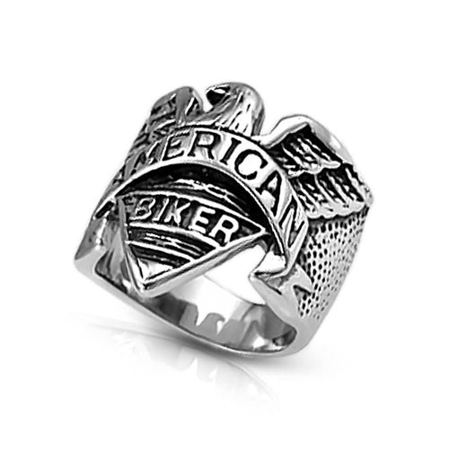 Daniel Steiger Eagle Rider Steel Ring