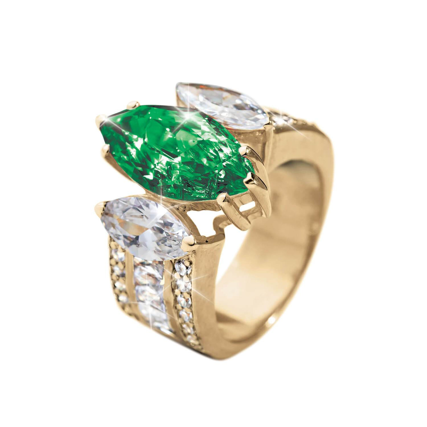 Daniel Steiger Marquise Evergreen Ladies Ring