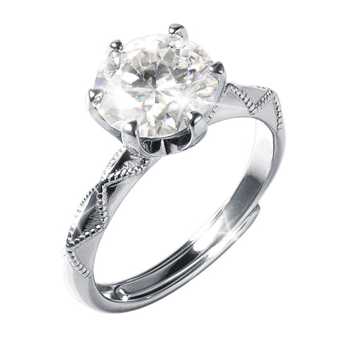 Daniel Steiger Stella Moissanite Ladies Ring