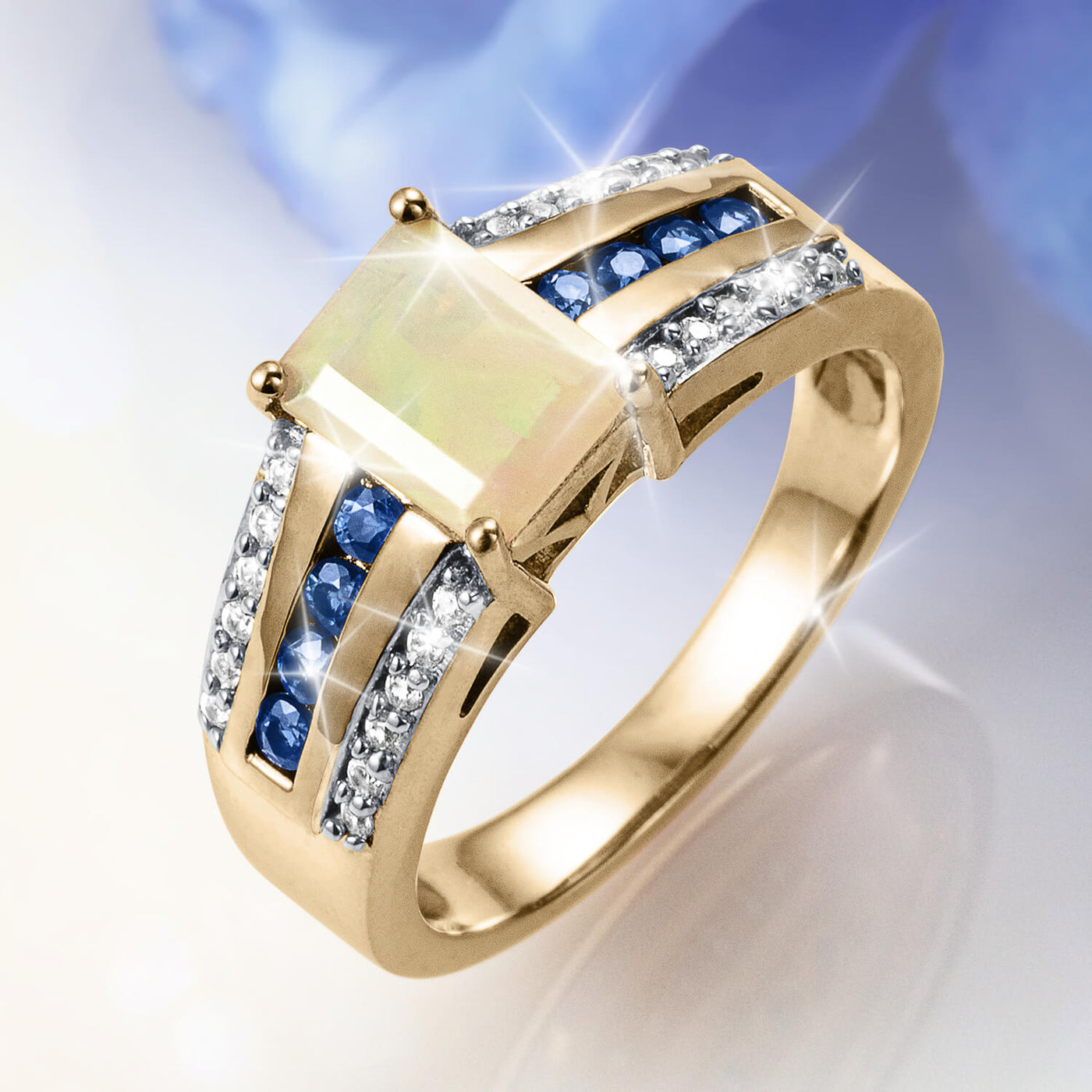 Daniel Steiger Opal Light Ladies Ring