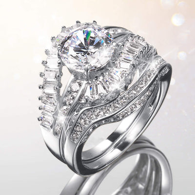 Daniel Steiger Heavenly Union Bridal Ring Set