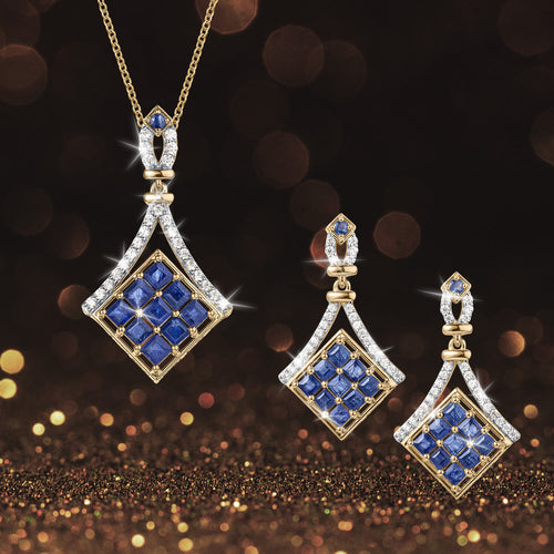 Daniel Steiger Deco Sapphire Earrings