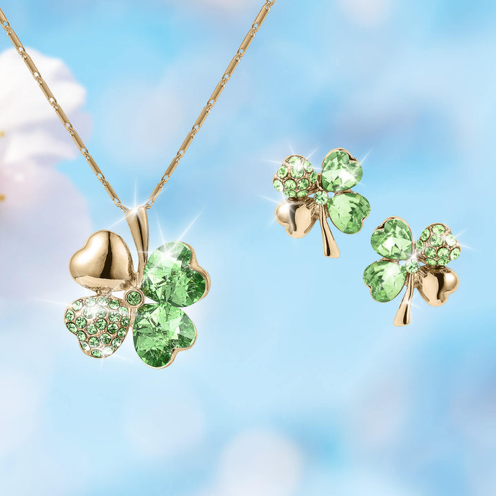Daniel Steiger Good Luck Clover Earrings