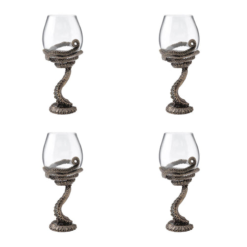 Daniel Steiger Underworld Tentacle Glasses -  Set Of 4