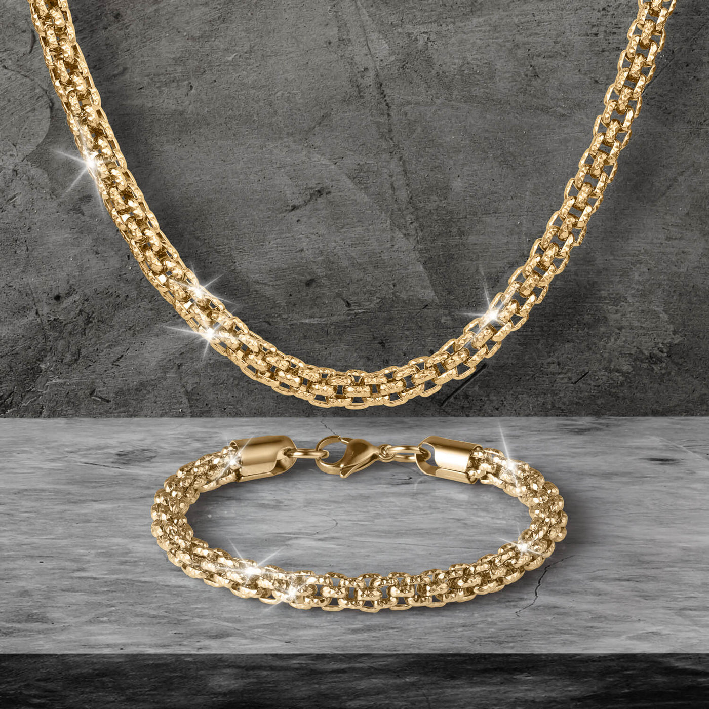 Daniel Steiger Golden Bismark Necklace