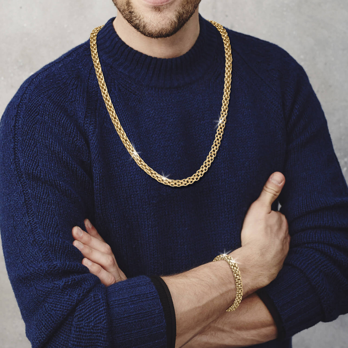 Daniel Steiger Golden Bismark Necklace