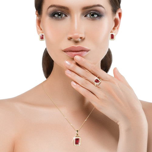 Daniel Steiger Garnet Deco Collection