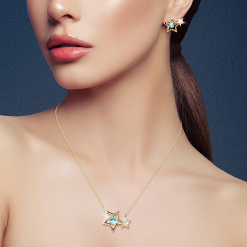 Daniel Steiger Starlight Topaz Gold Collection