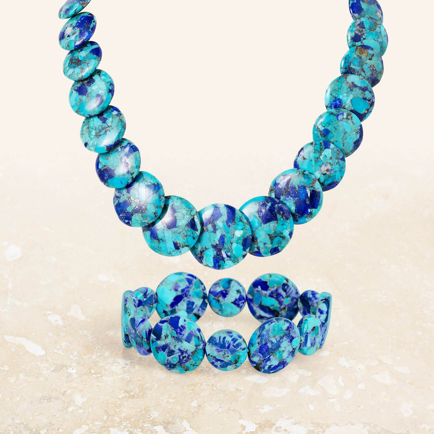 Daniel Steiger Ocean Splash Turquoise & Lapis Bracelet