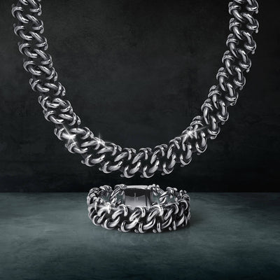 Daniel Steiger Twisted Barbed Men's Necklace