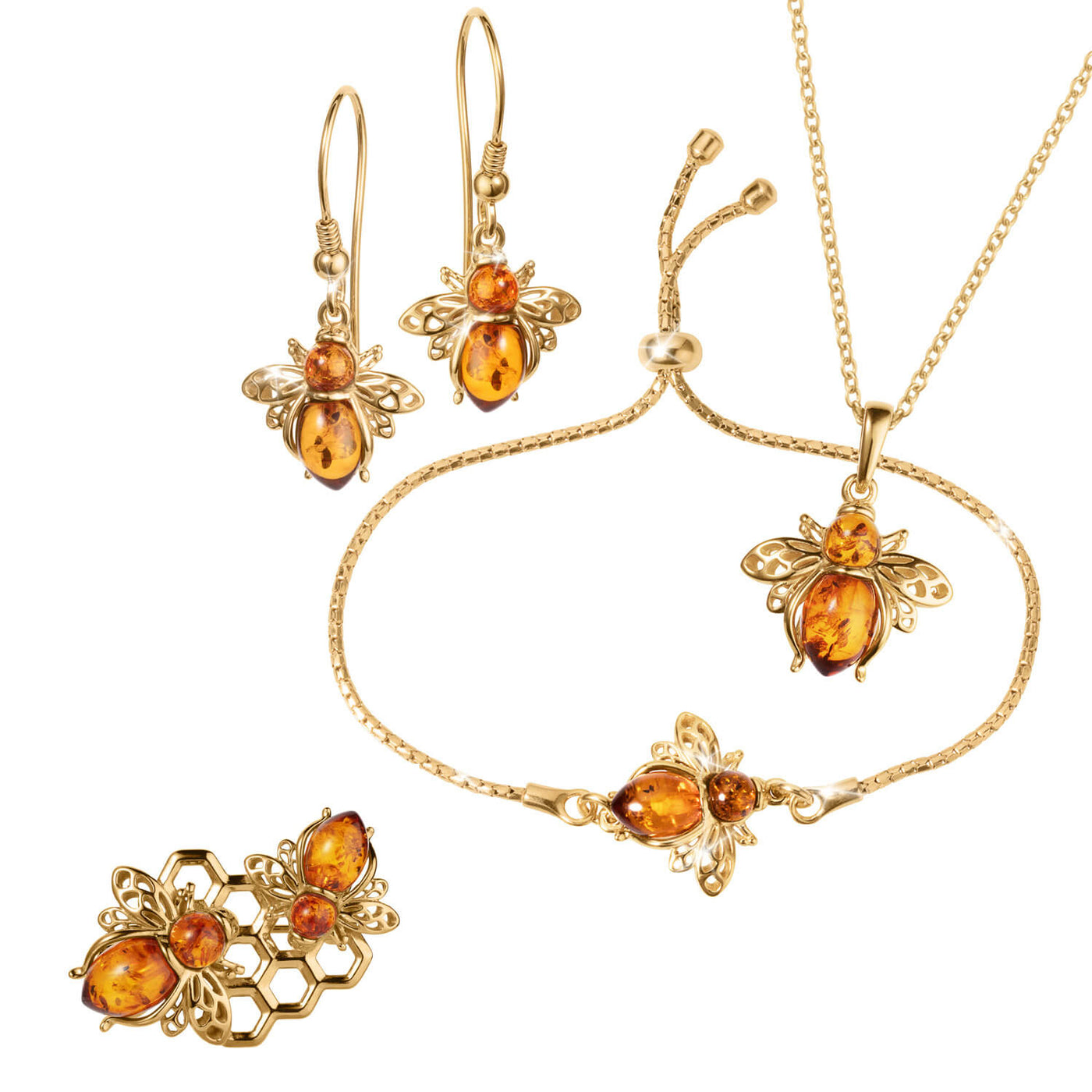 Daniel Steiger Busy Bee Amber 4-Piece Collection