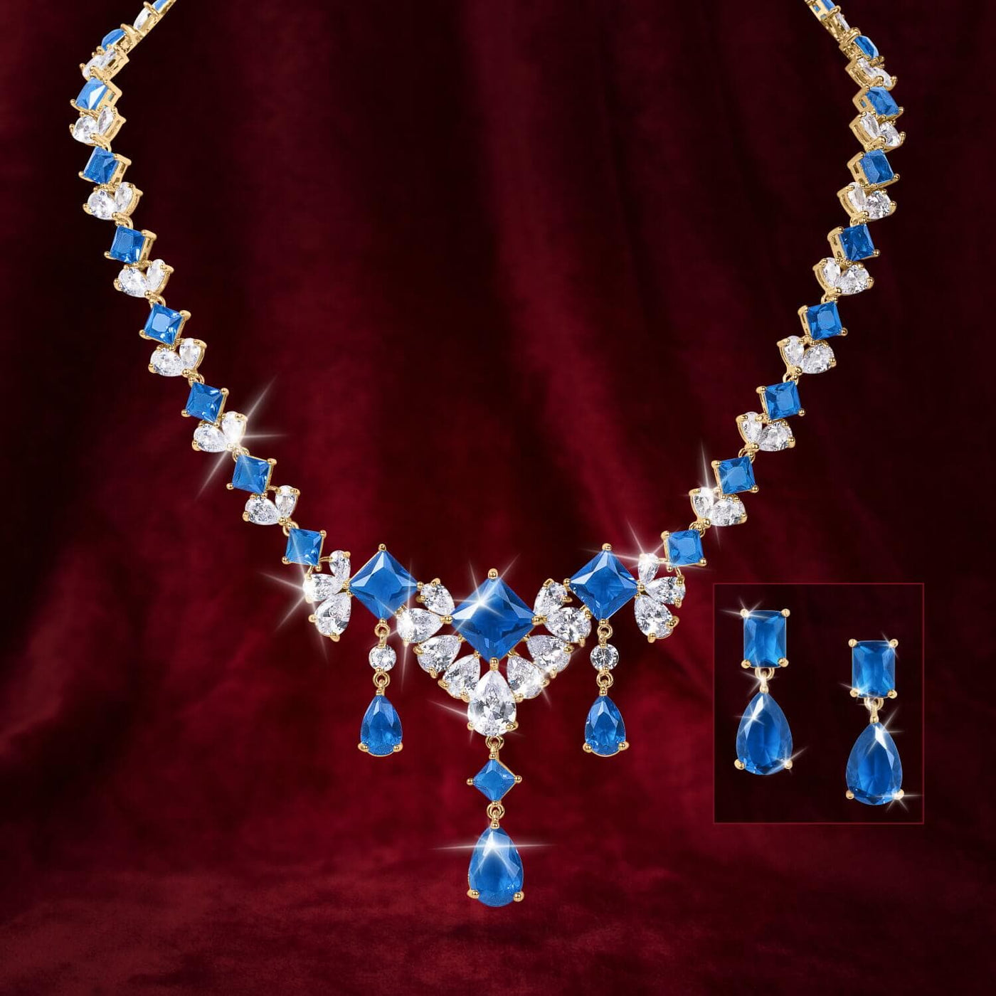Daniel Steiger Millionaire Azure Necklace