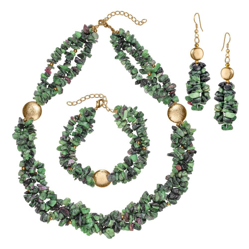 Daniel Steiger Vivacious Ruby - Zoisite Collection