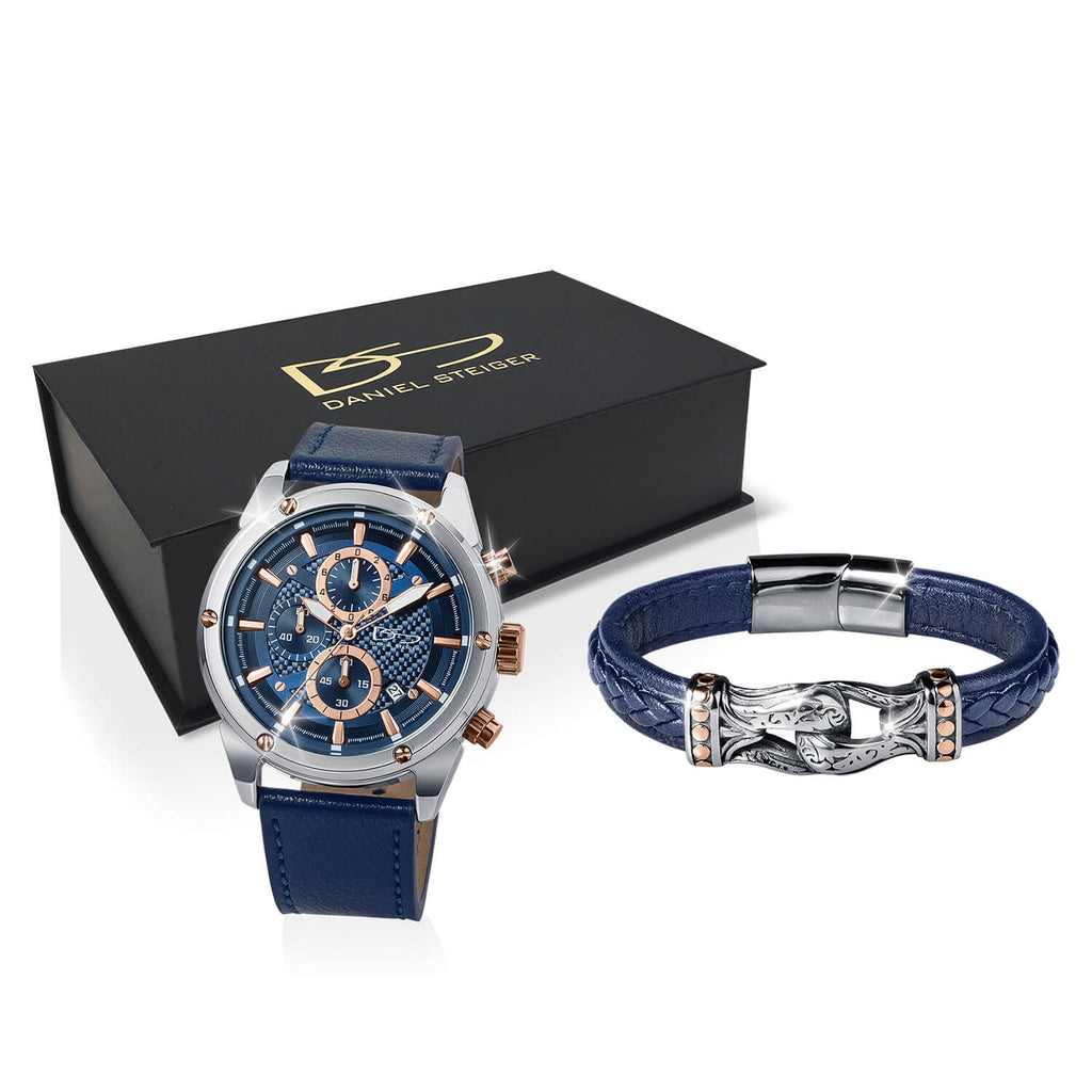 Icona Men's Watch & Bracelet Box Set | Timepieces International